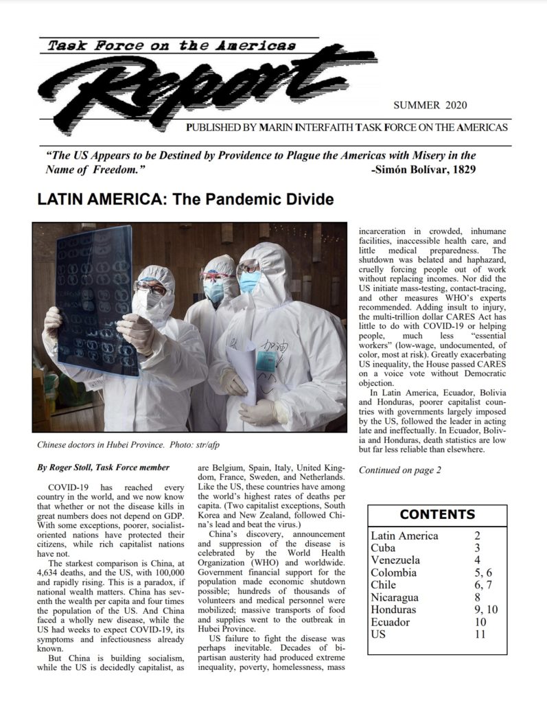 Newsletter - Task Force Americas
